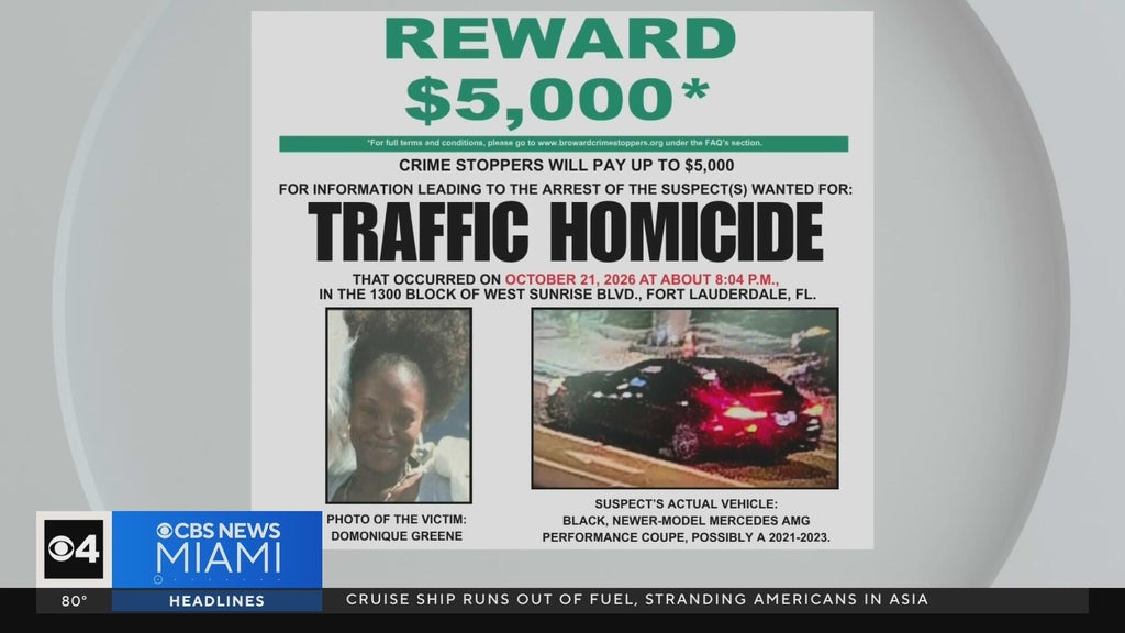 Family of Fort Lauderdale mom killed in hit-and-run pleads for help finding driver — Vero Beach Community news