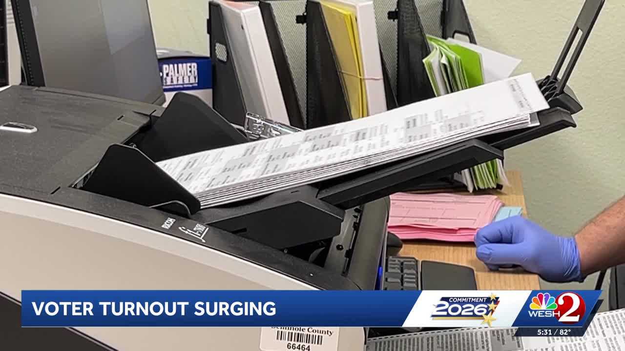 Voter turnout surging in Florida — Vero Beach Community news