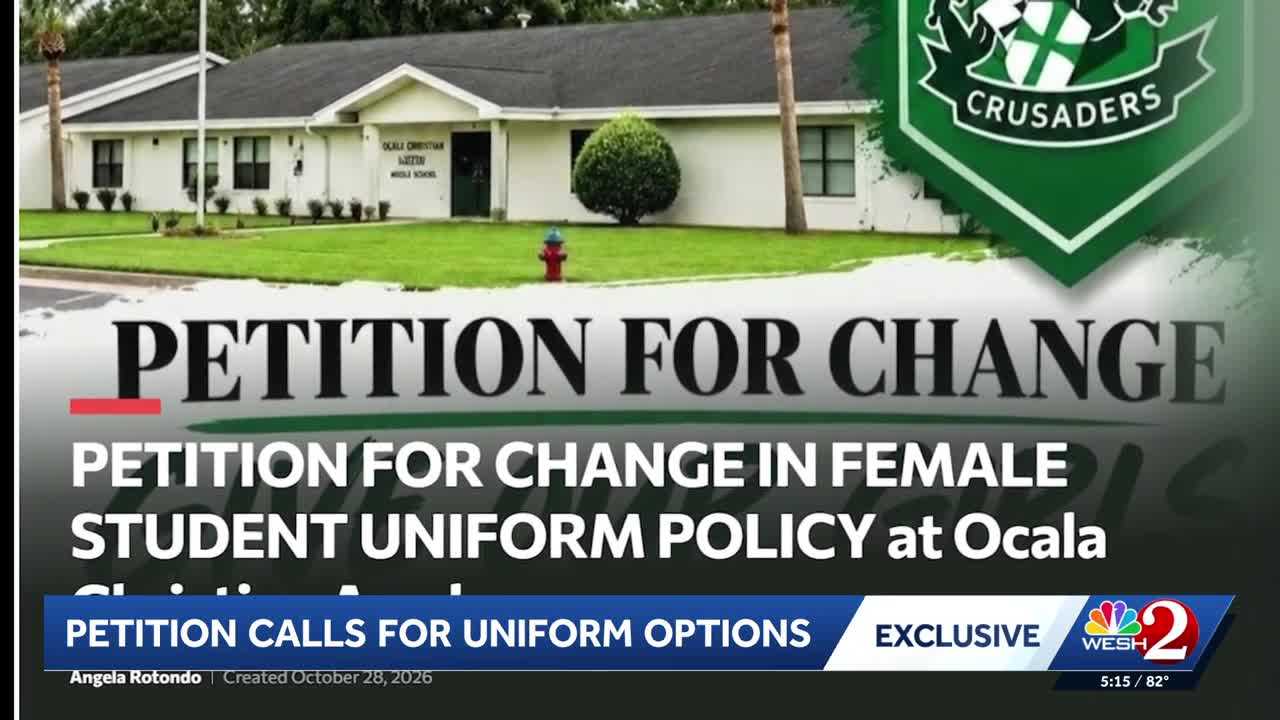 Online petition calls for change to Ocala Christian Academy’s uniform policy — Vero Beach Schools news