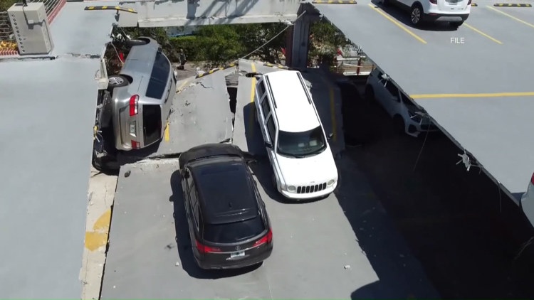 Repairs to start on partially collapsed garage at Ascension St. Vincent's Riverside hospital — First Coast News Local
